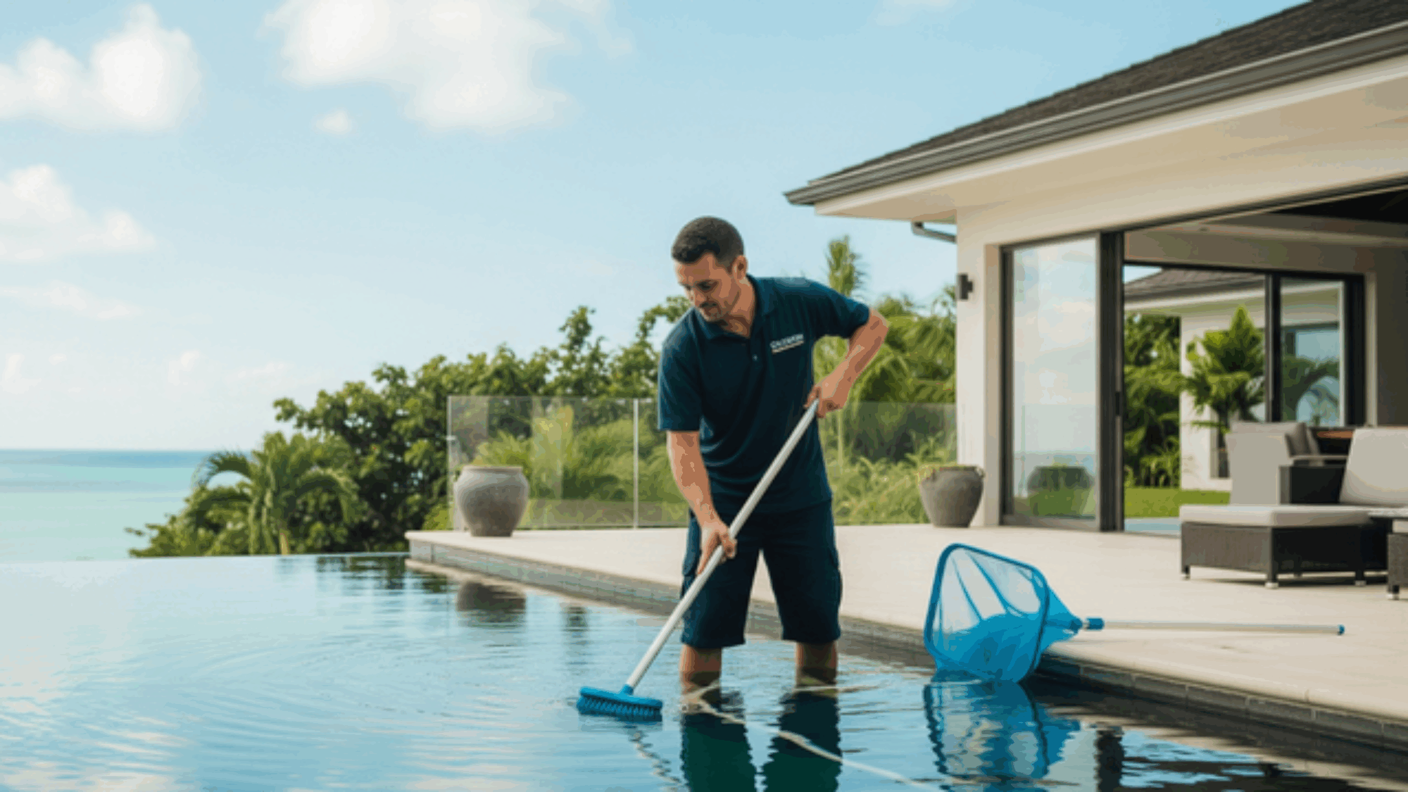 Entretien piscine à Maurice _ fréquence et budget