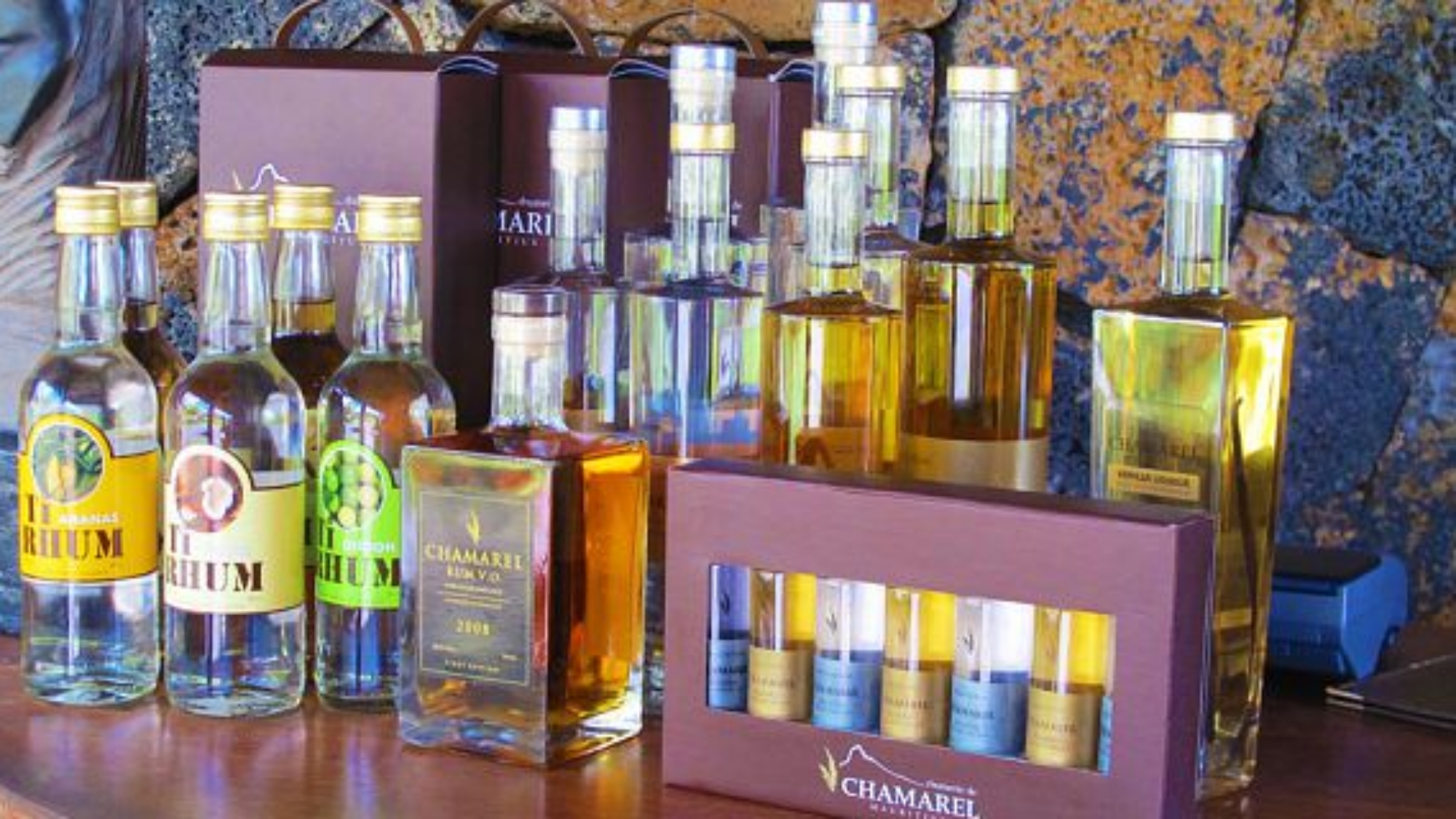 Vins et rhums à Maurice